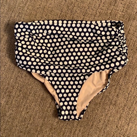 J. Crew Other - Polka dot retro bikini bottoms